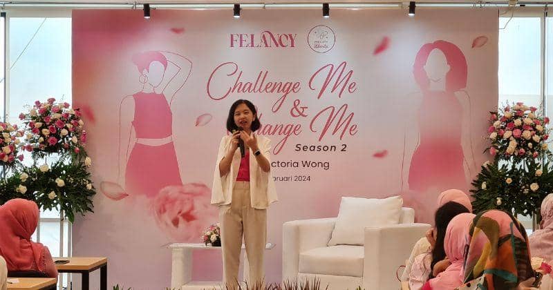 Acara Felancy ‘Felancy Challenge Me, Felancy Change Me’, di Go Work Fatmawati, Kamis (27/2/2024) - Popmama.com/Rahayu LS